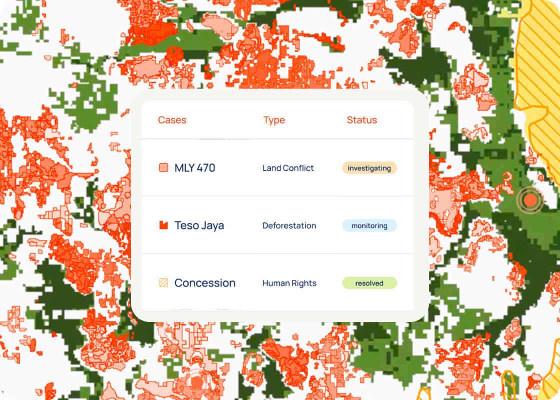 Step 3 visual — Case Tracker UI
